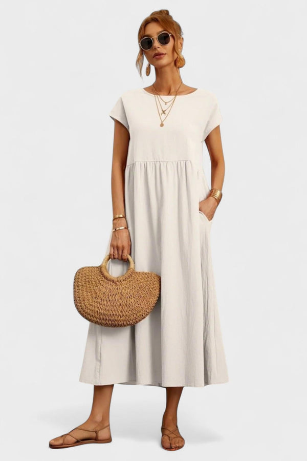 Paula | Vestido de Verão com Bolsos