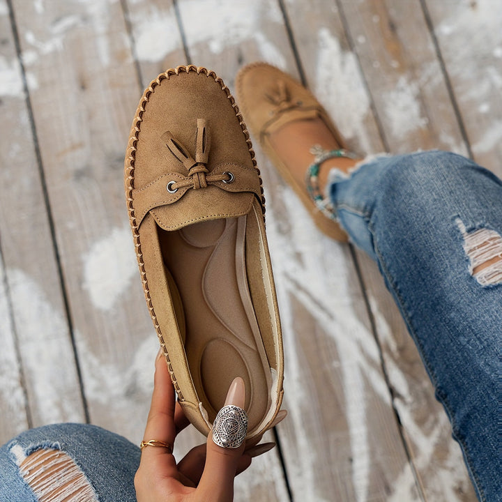 Nadine - Mocassins Clássicos com Detalhe de Franja