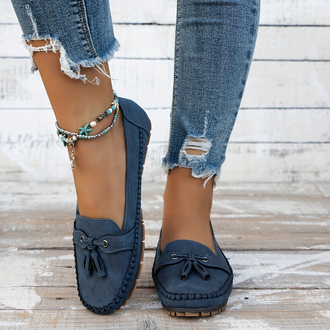 Nadine - Mocassins Clássicos com Detalhe de Franja