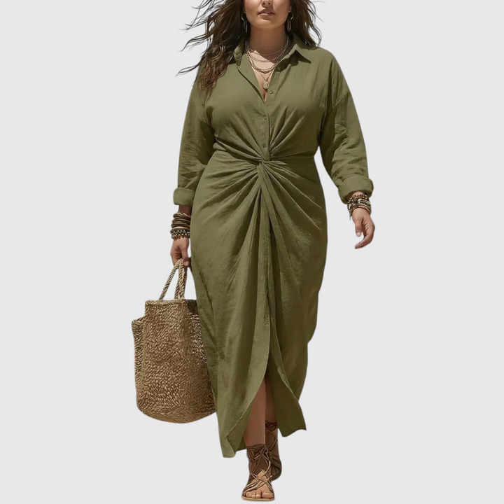 Sofia - Vestido Longo com Laço