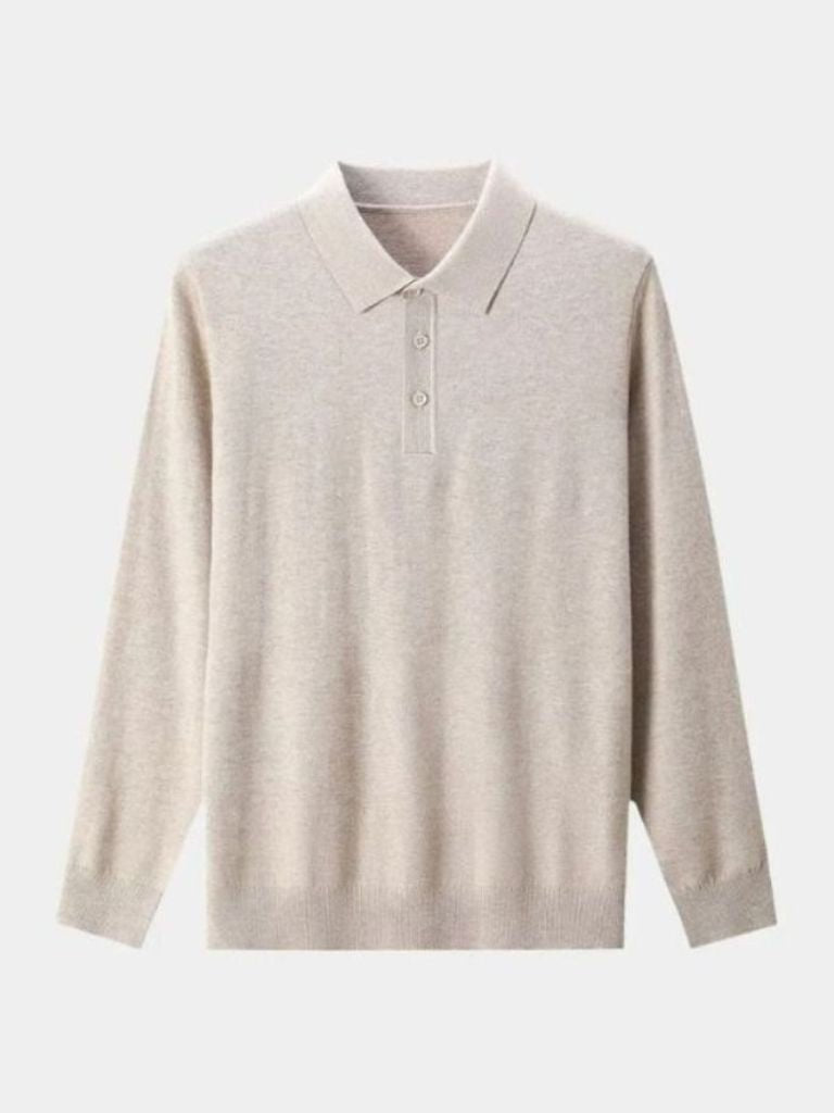 Adrian™ | Pullover de Lã com Botões