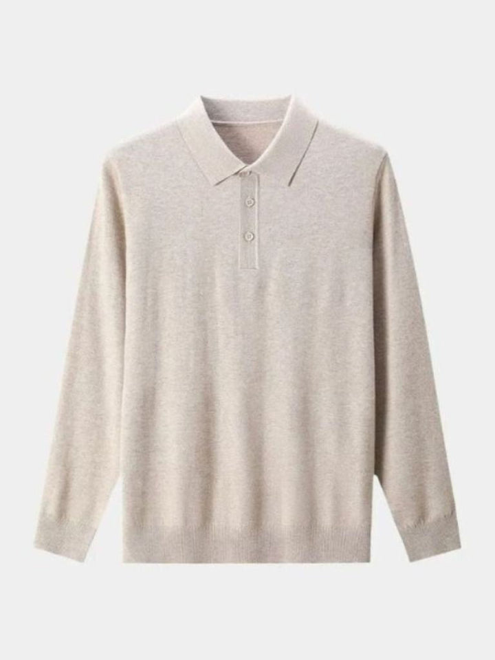 Adrian™ | Pullover de Lã com Botões