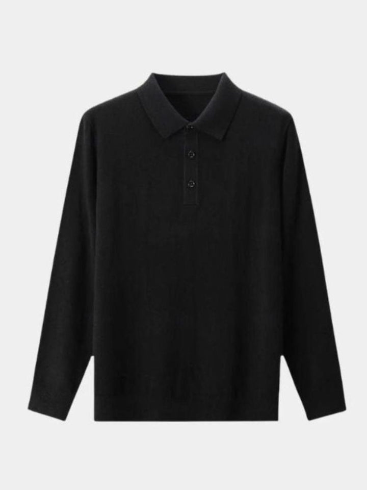 Adrian™ | Pullover de Lã com Botões