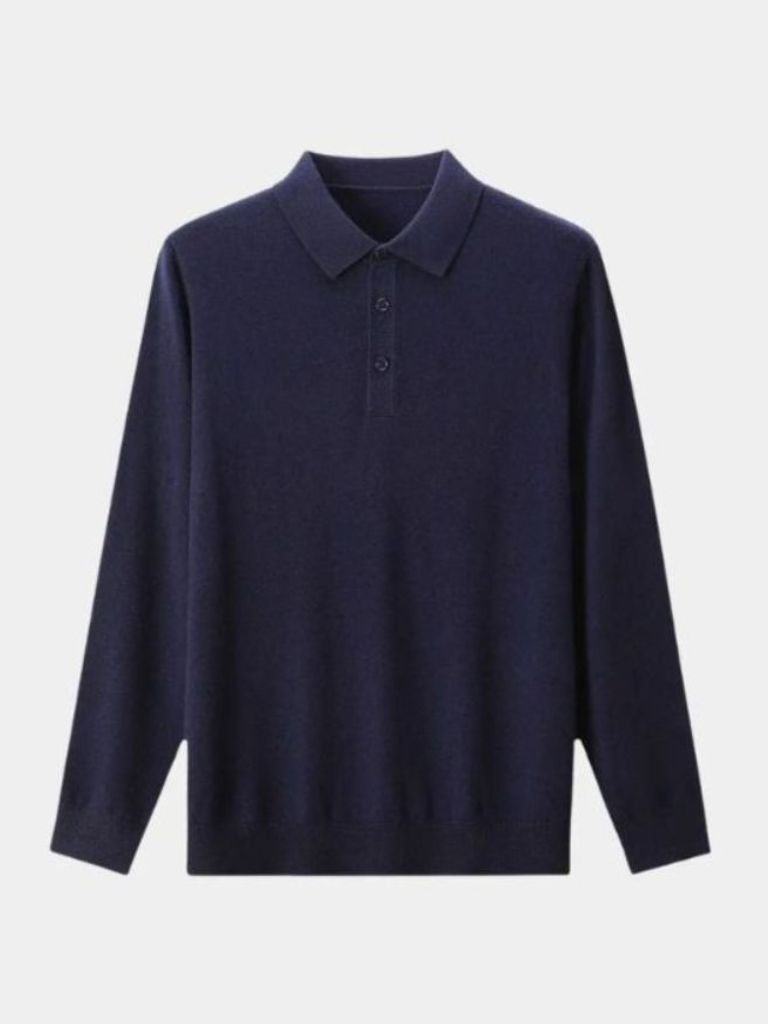 Adrian™ | Pullover de Lã com Botões