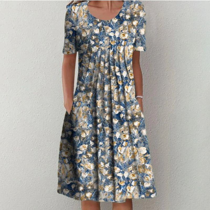 Marta - Vestido Midi com Camadas