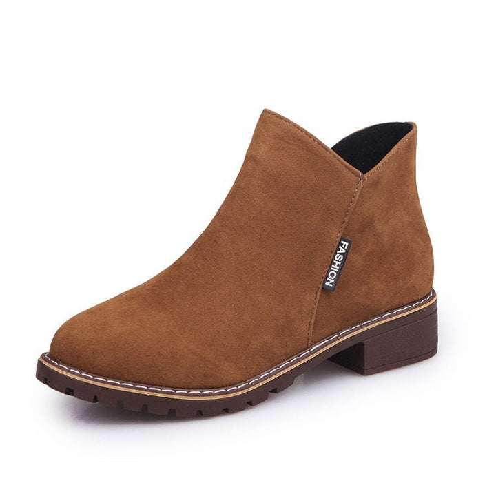 Emilia™ | Botas de inverno clássicas com salto baixo