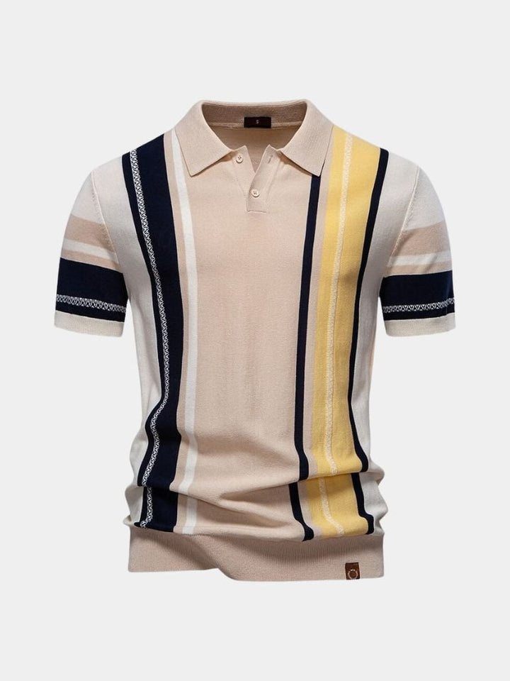 Henrik™ | Polo Risca do Crepúsculo