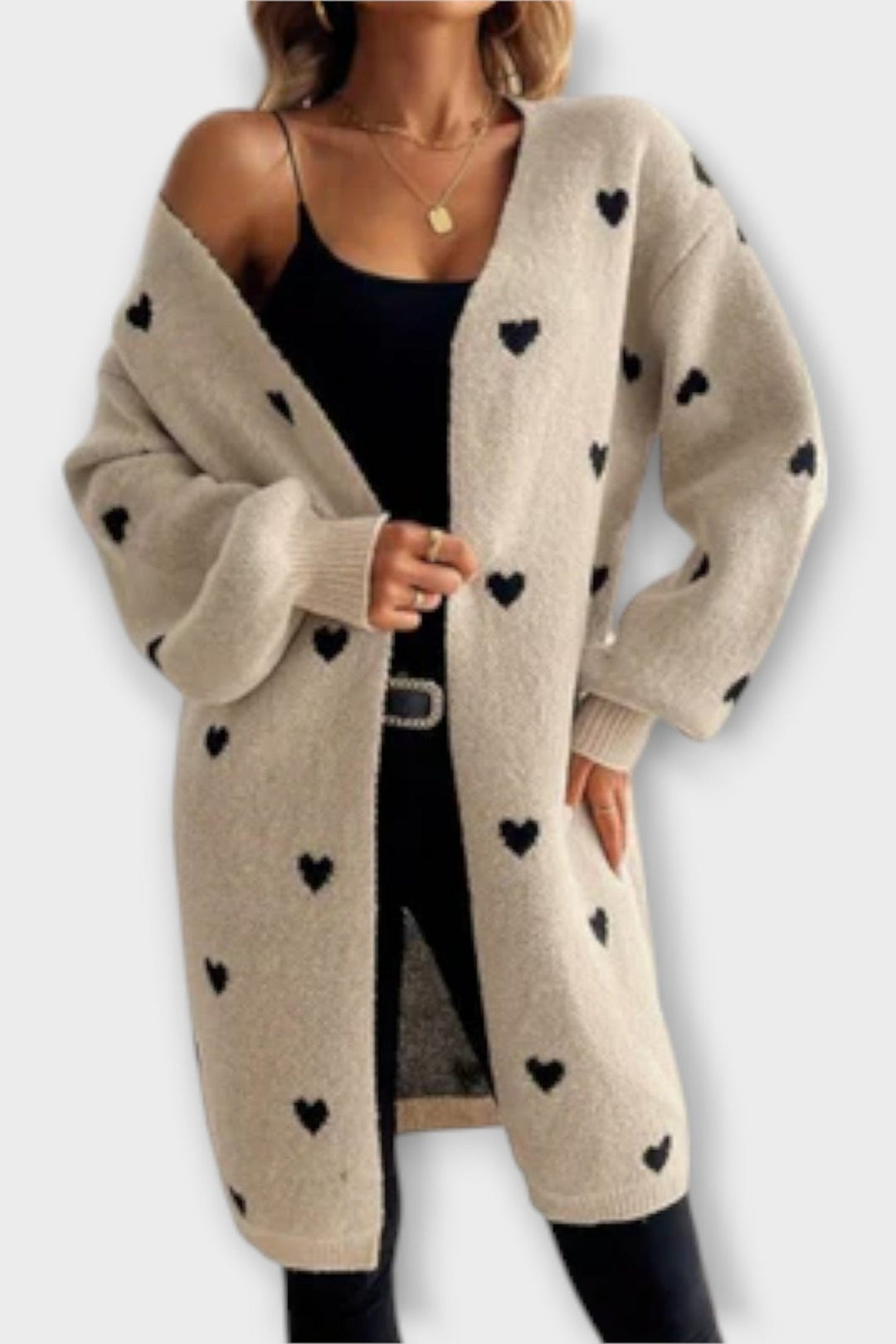 Majken | Cardigan Coração