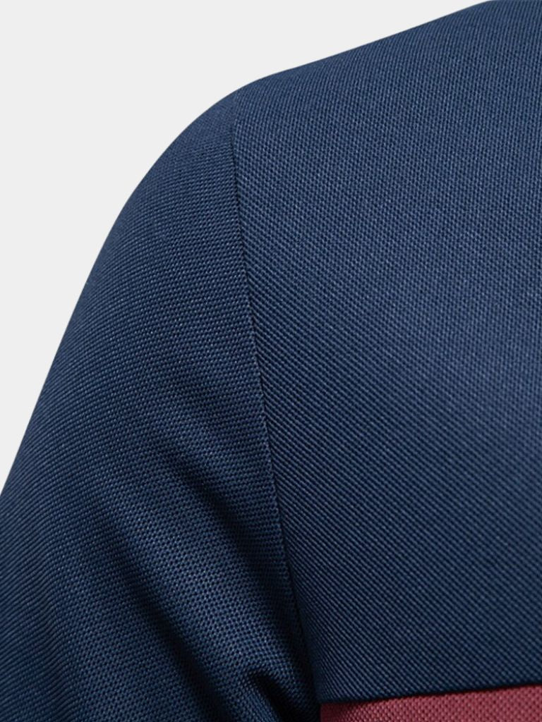 Niels™ | Polo Stribet Savanna
