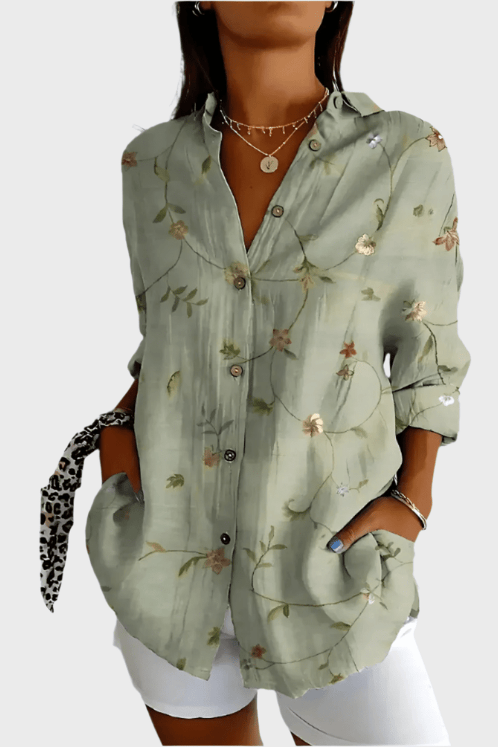 Rosa | Camisa estampada