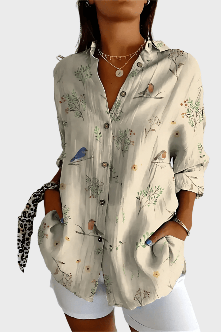 Rosa | Camisa estampada