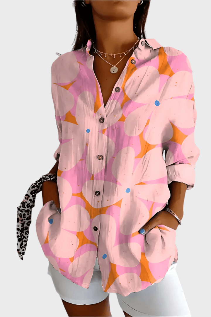 Rosa | Camisa estampada