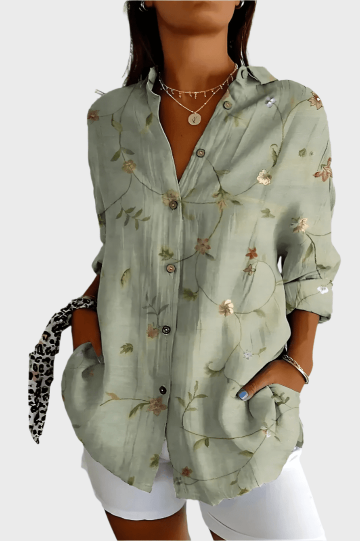 Rosa | Camisa estampada