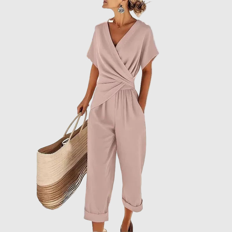 Cláudia - Conjunto Feminino Elegante de Duas Peças
