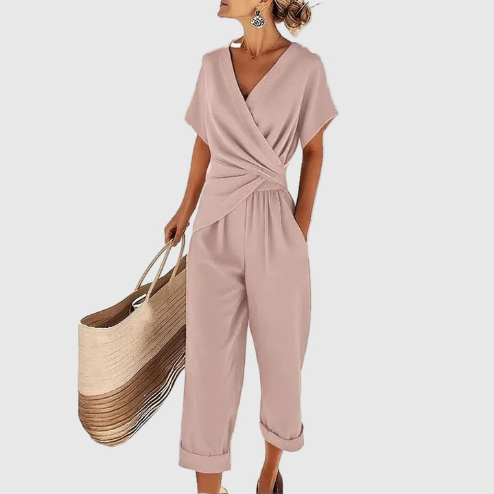 Cláudia - Conjunto Feminino Elegante de Duas Peças