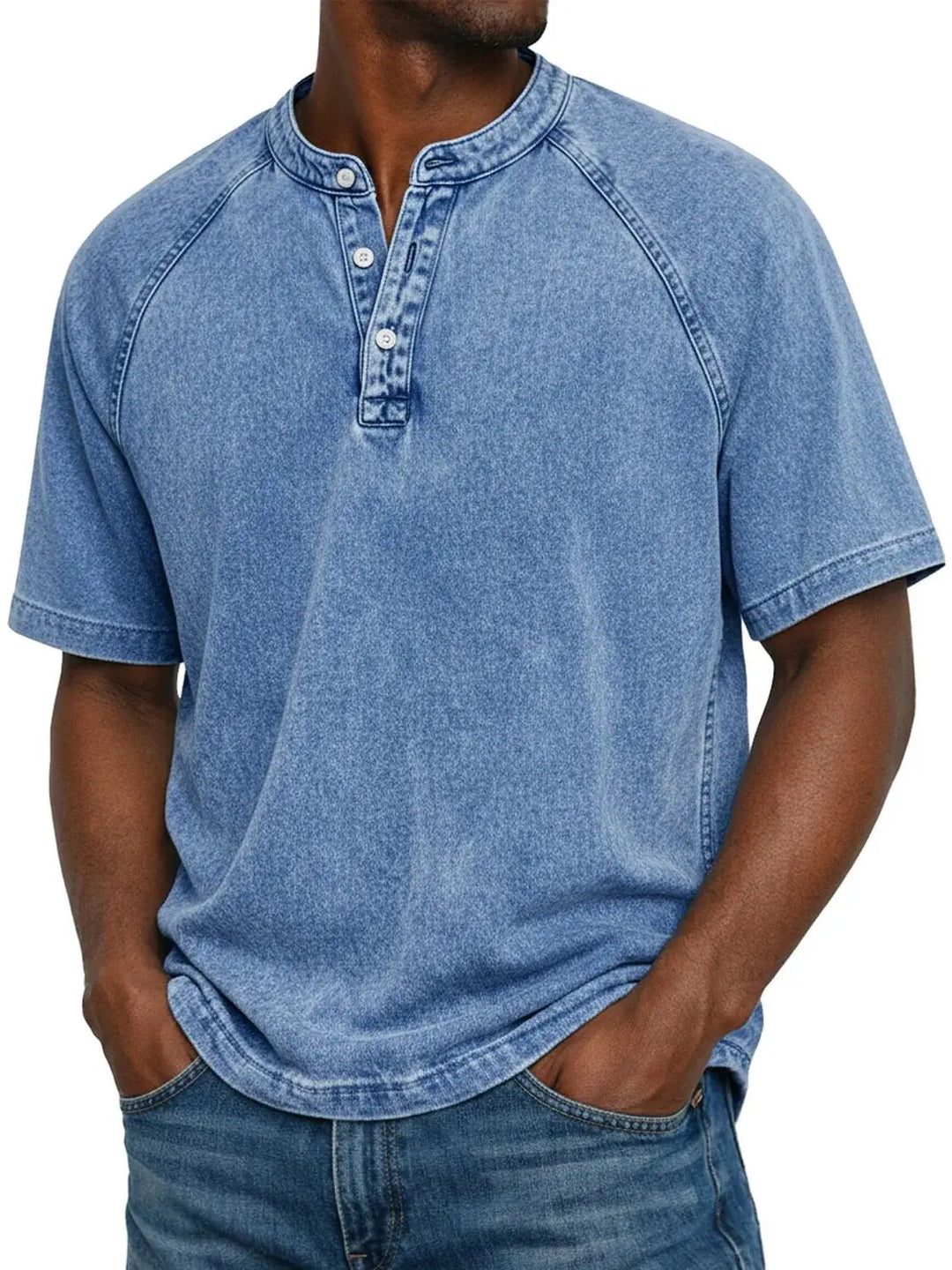 Pedro - Camisa Vintage Masculina com Botões