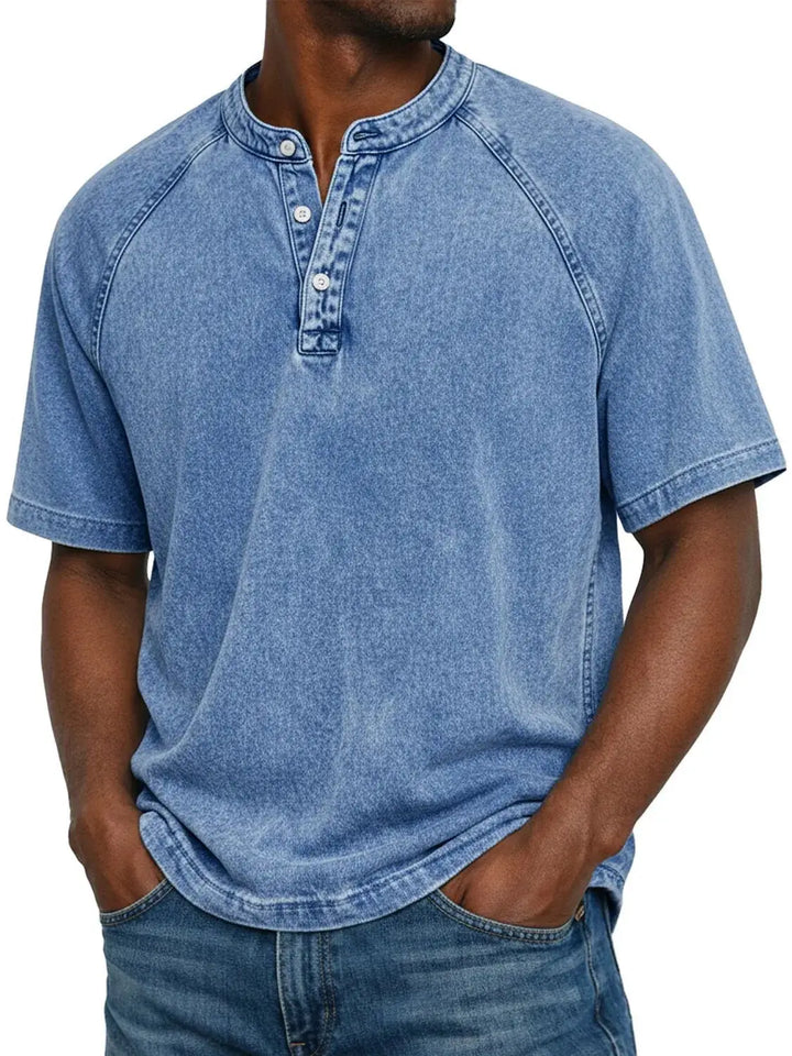 Pedro - Camisa Vintage Masculina com Botões