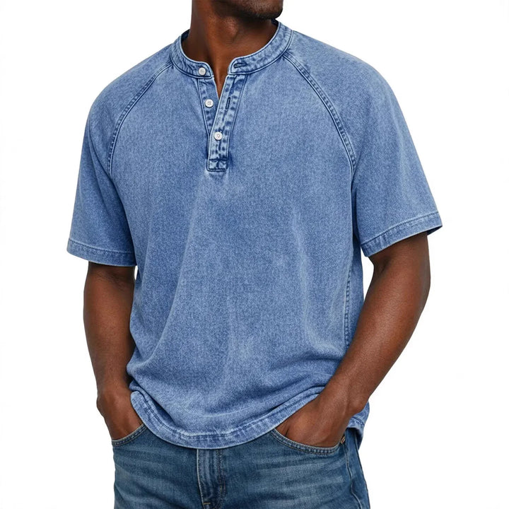 Pedro - Camisa Vintage Masculina com Botões