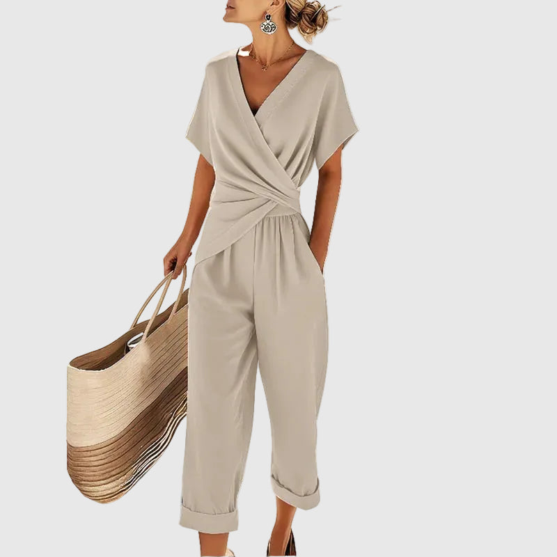 Cláudia - Conjunto Feminino Elegante de Duas Peças