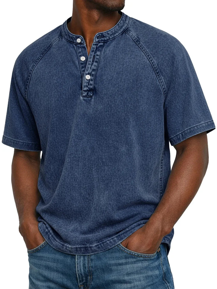Pedro - Camisa Vintage Masculina com Botões