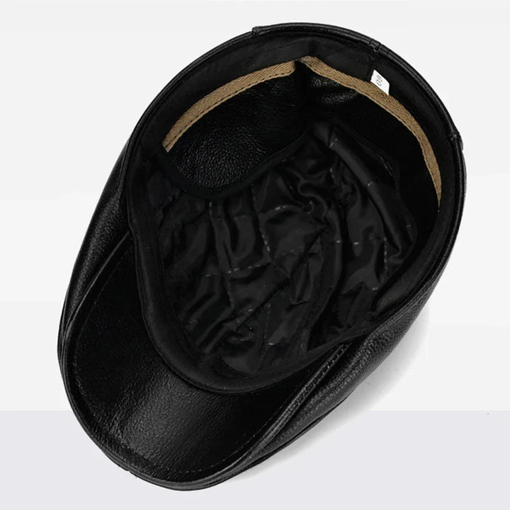 Boina Masculina de Couro Maximus