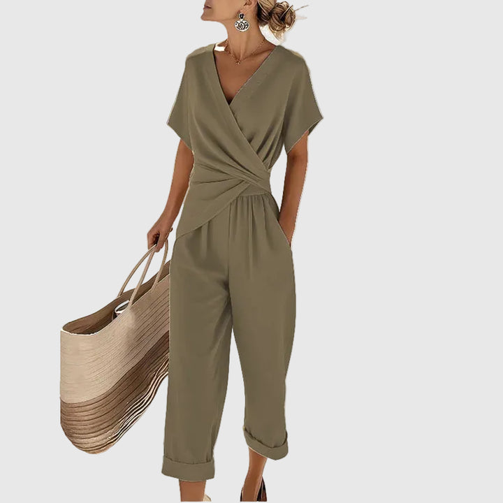 Cláudia - Conjunto Feminino Elegante de Duas Peças