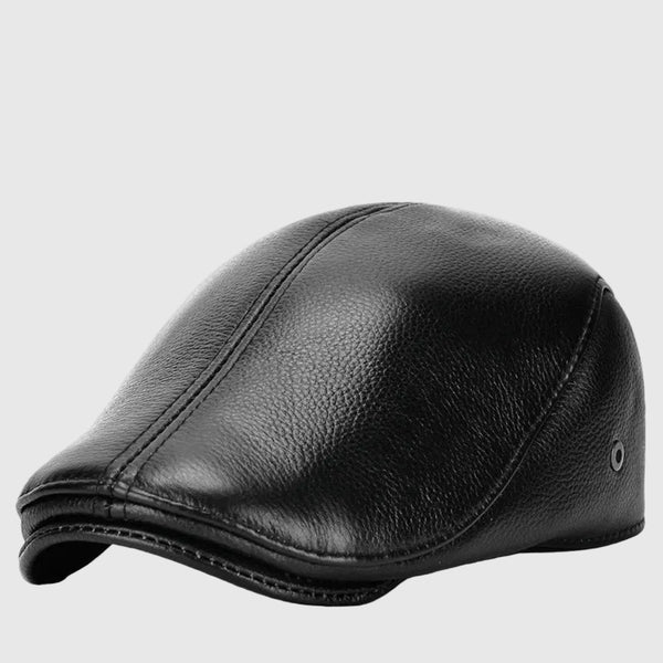 Boina Masculina de Couro Maximus
