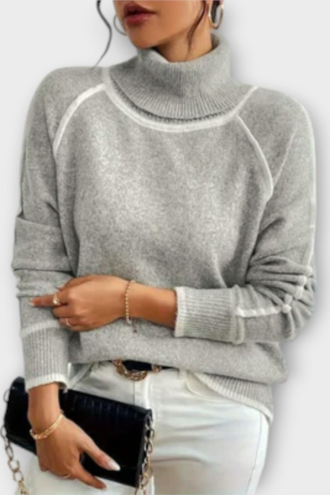 Sofia | Pullover de gola alta