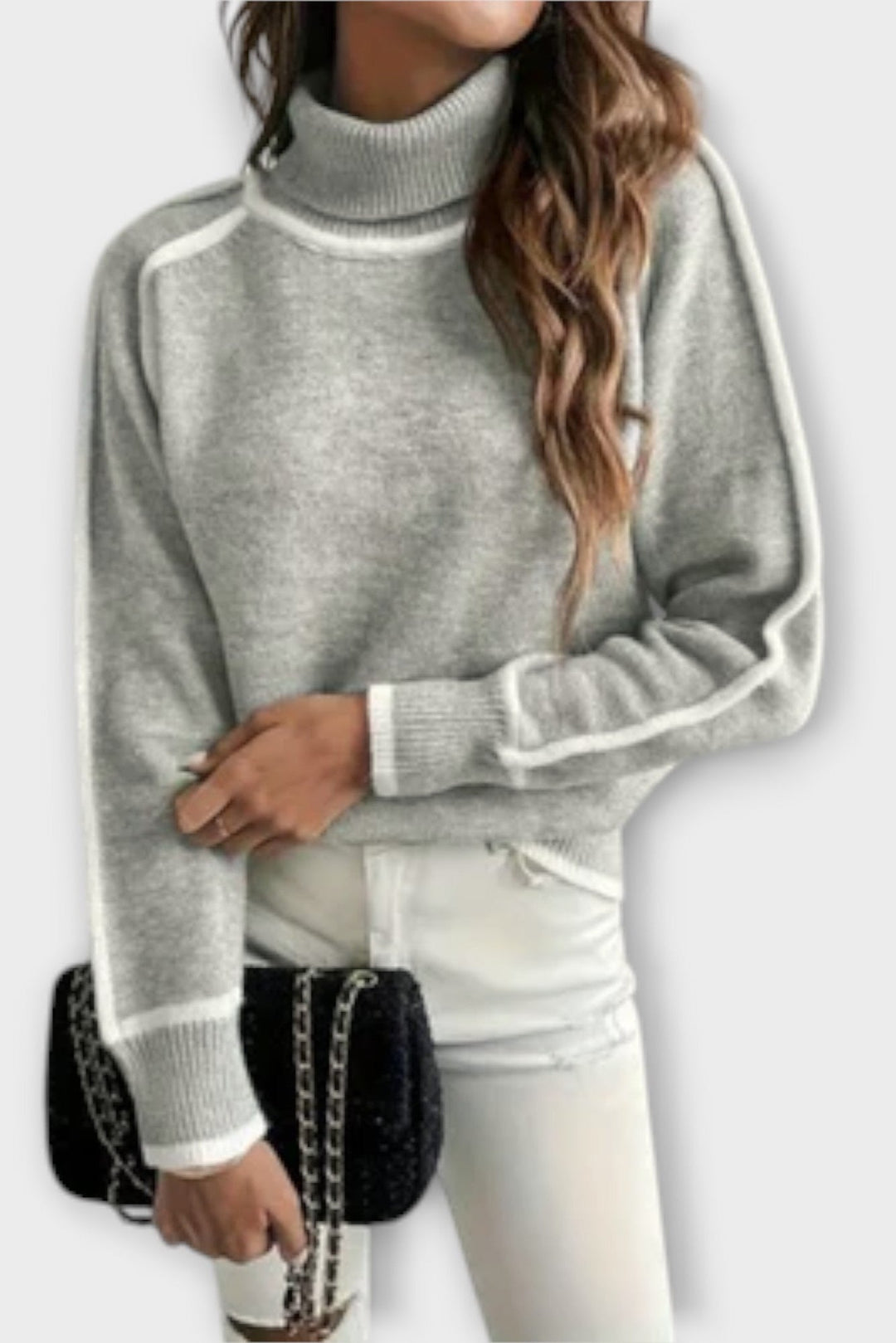 Sofia | Pullover de gola alta