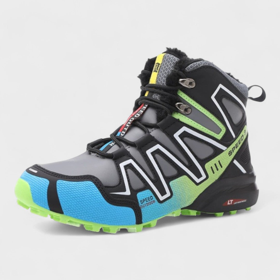 TrailGuard™ 2.0 | Bota outdoor ortopédica, impermeável