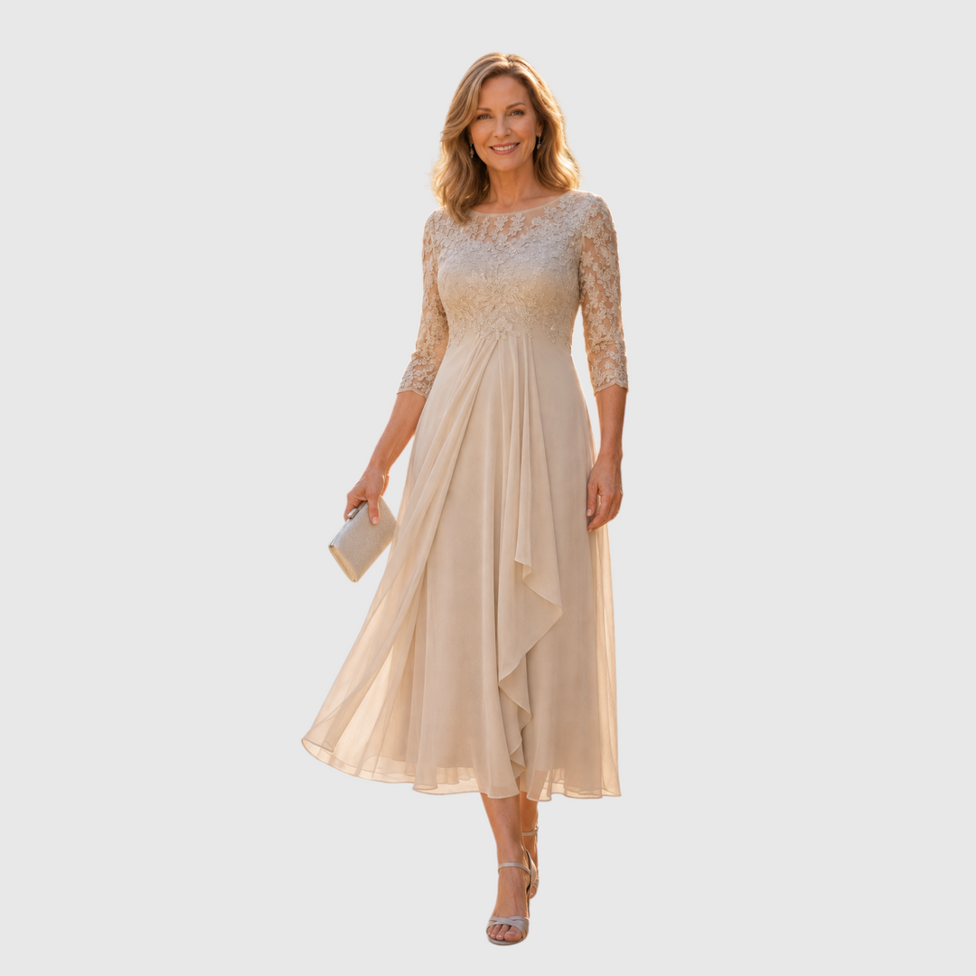 Maria - Vestido Elegante para Ocasiões Especiais