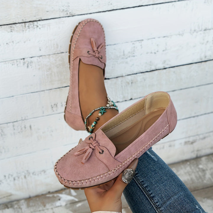Nadine - Mocassins Clássicos com Detalhe de Franja