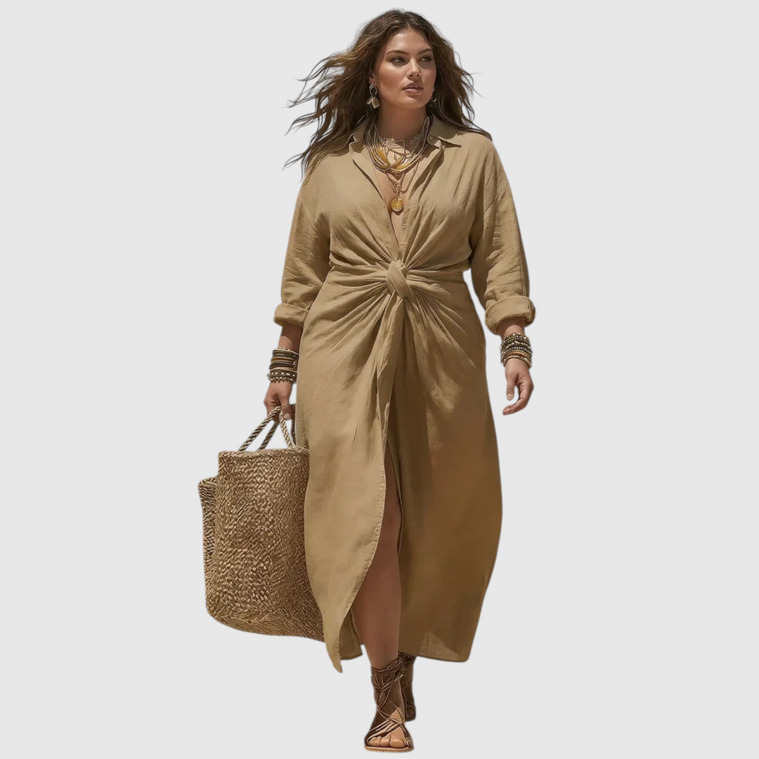 Sofia - Vestido Longo com Laço
