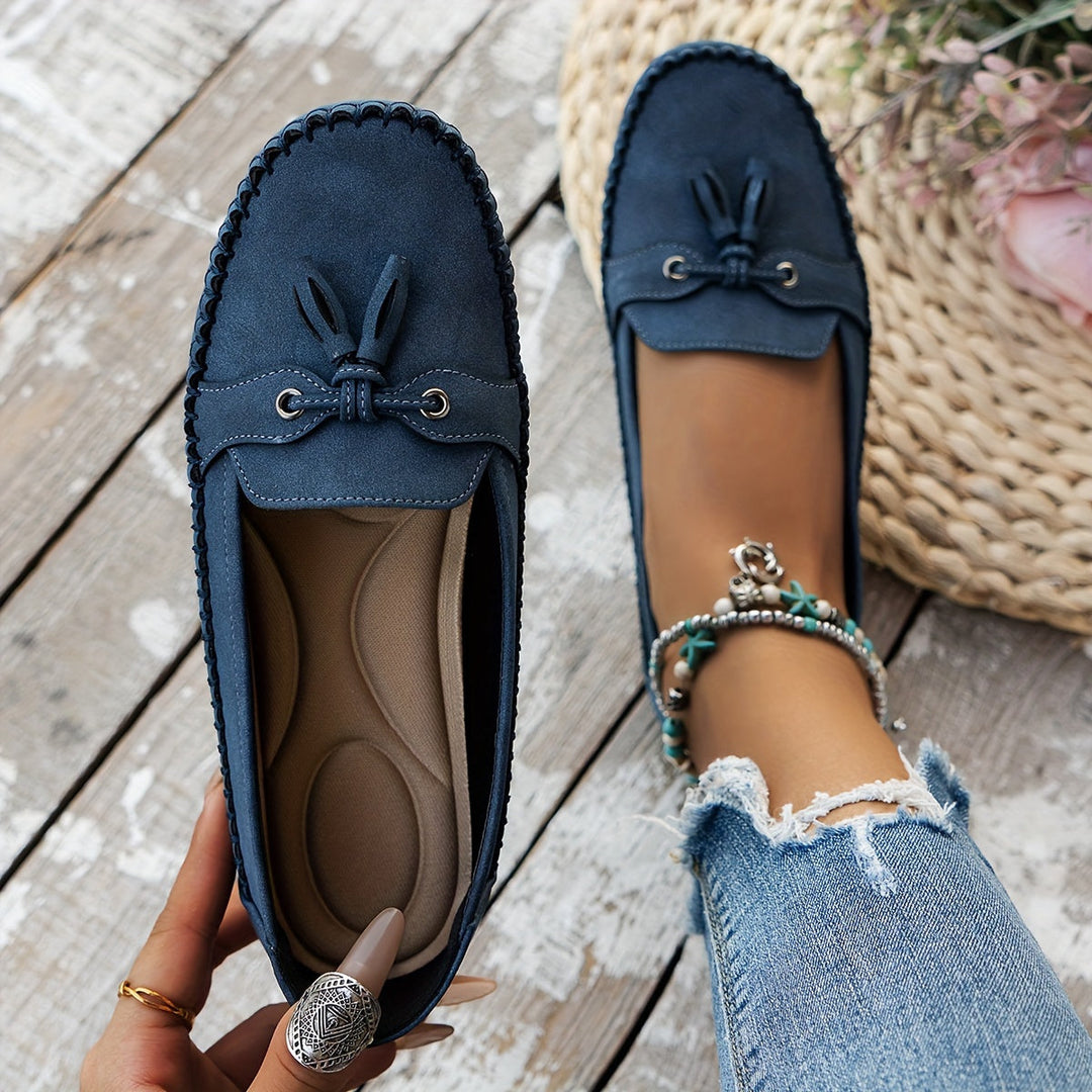 Nadine - Mocassins Clássicos com Detalhe de Franja