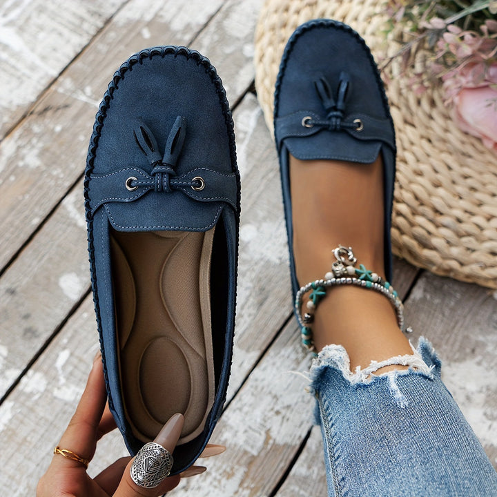 Nadine - Mocassins Clássicos com Detalhe de Franja