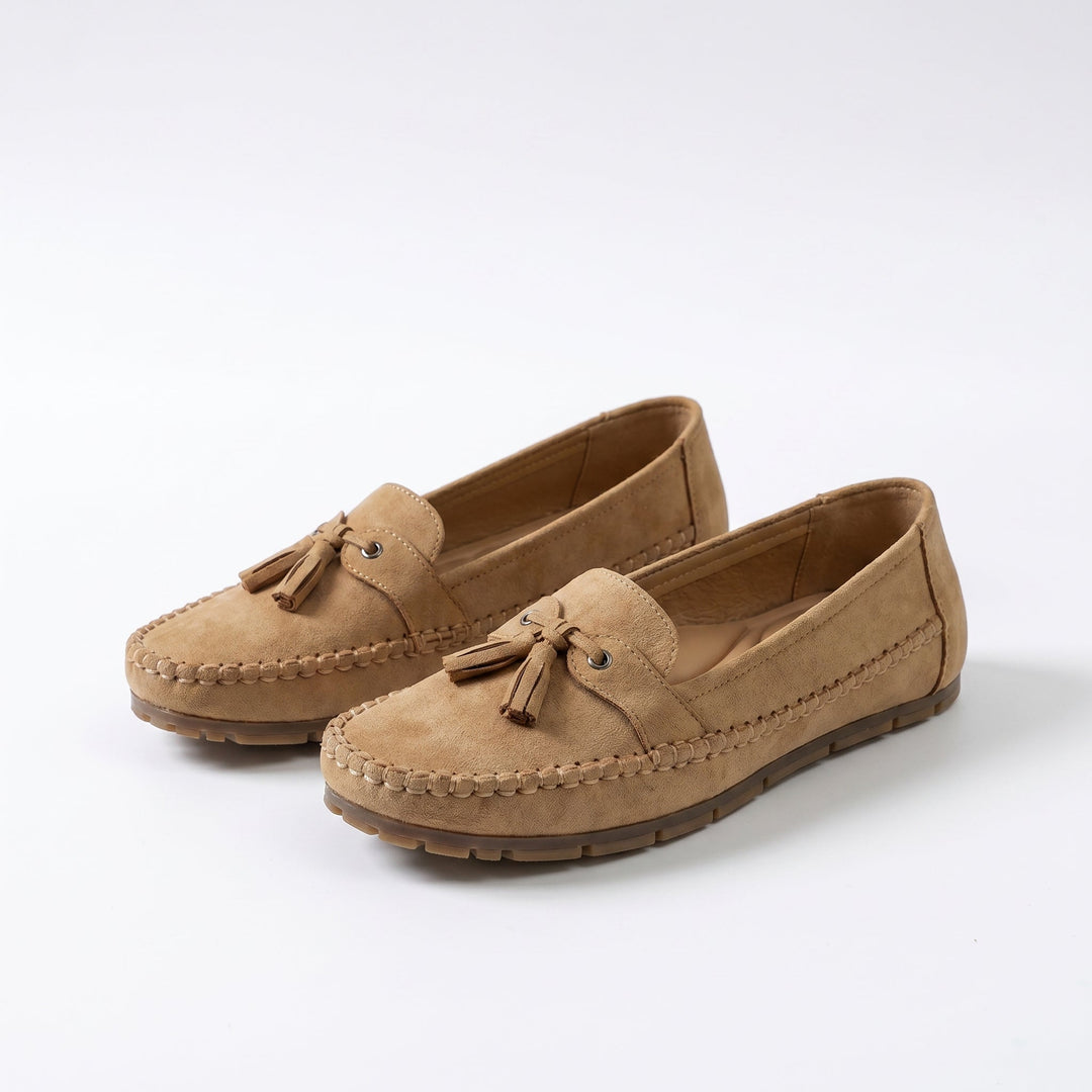 Nadine - Mocassins Clássicos com Detalhe de Franja